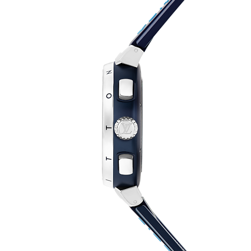 Tambour Street Diver Chronograph, automatic, 46mm, steel in Watches's All Watches } collections by Louis Vuitton (Product zoom)