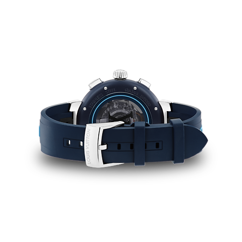 Tambour Street Diver Chronograph, automatic, 46mm, steel in Watches's All Watches } collections by Louis Vuitton (Product zoom)