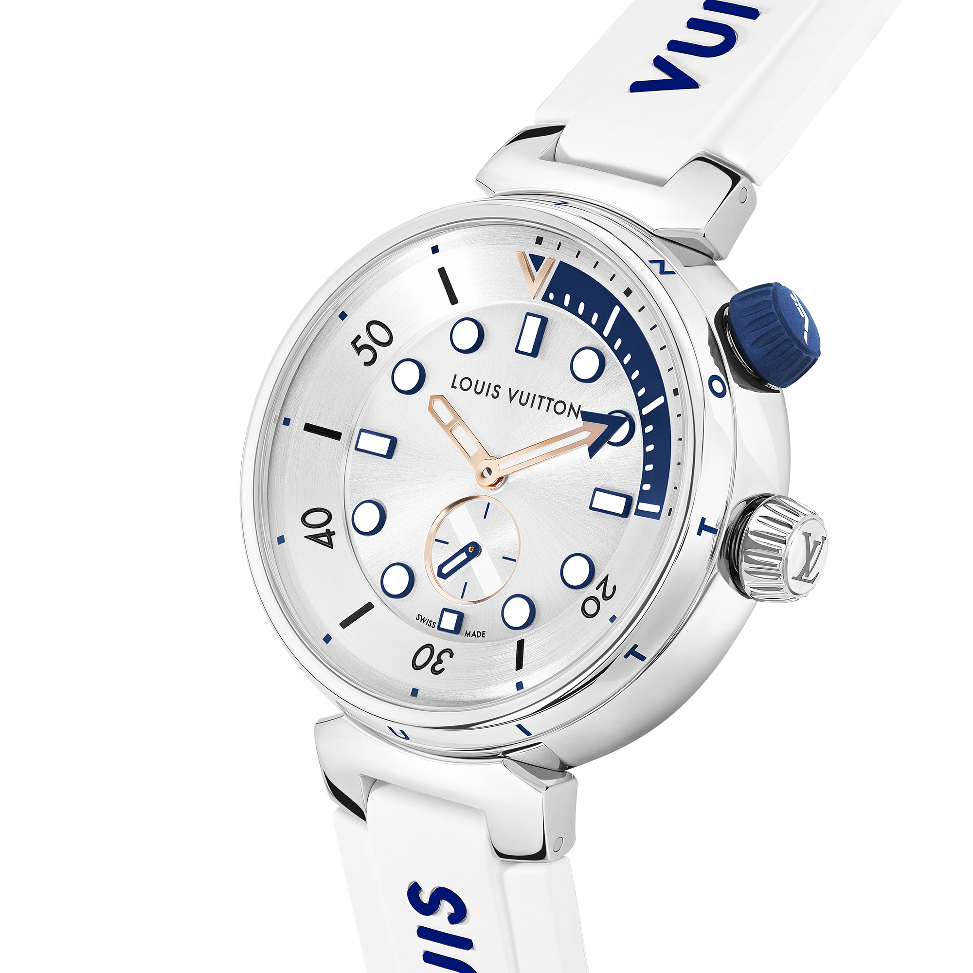 Tambour Street Diver, quartz, 39.5mm, steel  in Watches