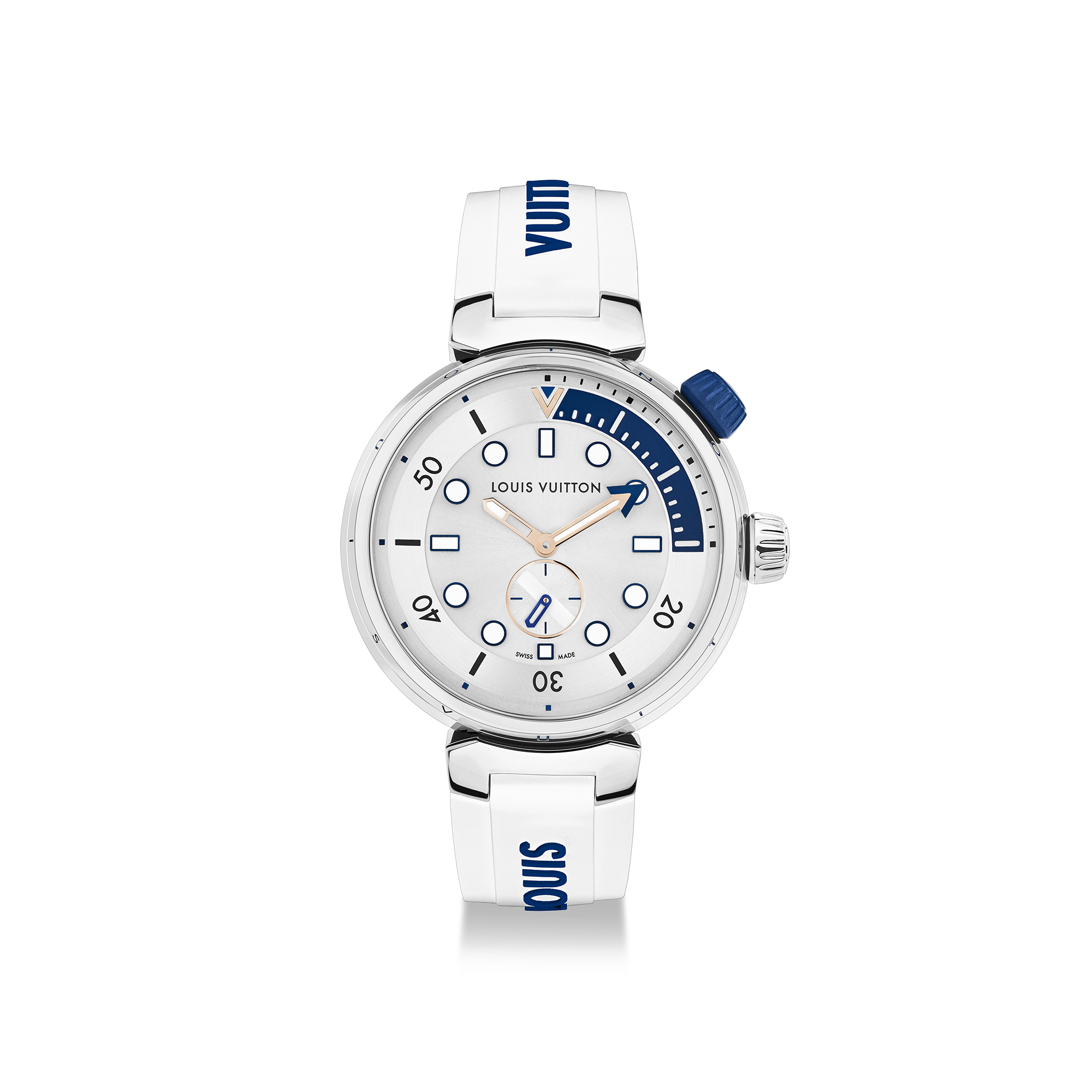 Tambour Street Diver, quartz, 39.5mm, steel  in Watches