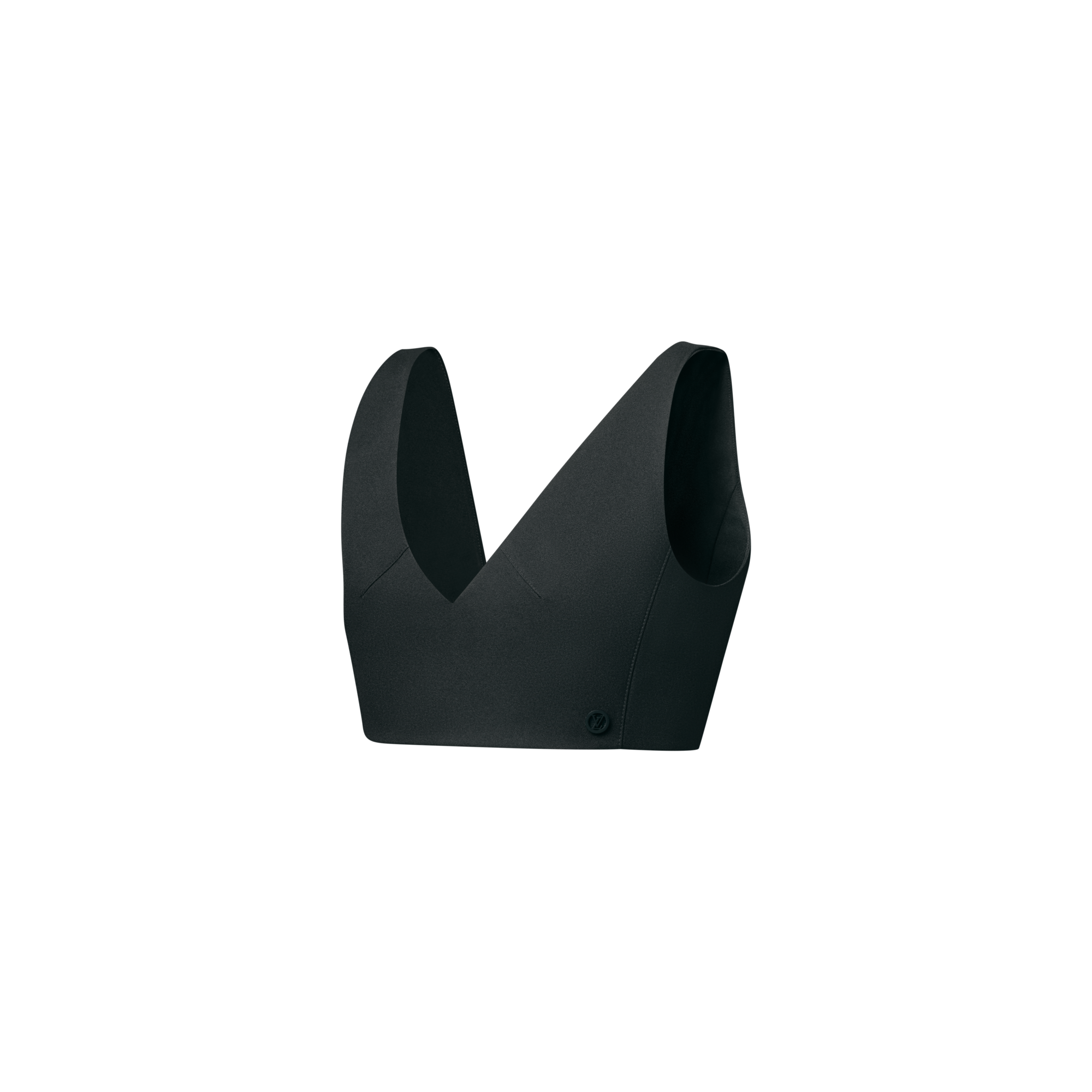 Technical Gabardine Crop Top  in Women