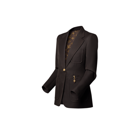Technical Gabardine Preppy Blazer in Women's Ready-to-Wear Coats and Jackets collections by Louis Vuitton (Product zoom)