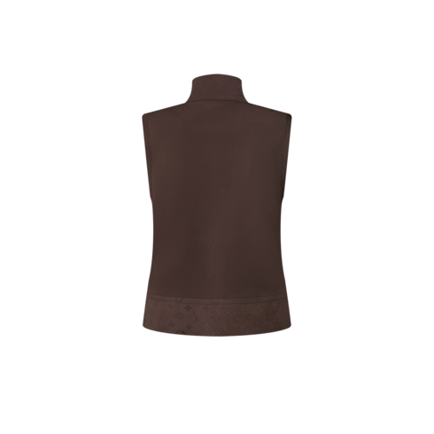 Technical Jersey Zip-Up Gilet in Women's Ready-to-Wear Tops collections by Louis Vuitton (Product zoom)