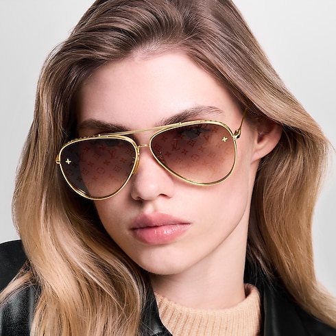 The LV Pilot Sunglasses S00 in Women's Accessories Sunglasses collections by Louis Vuitton (Product zoom)
