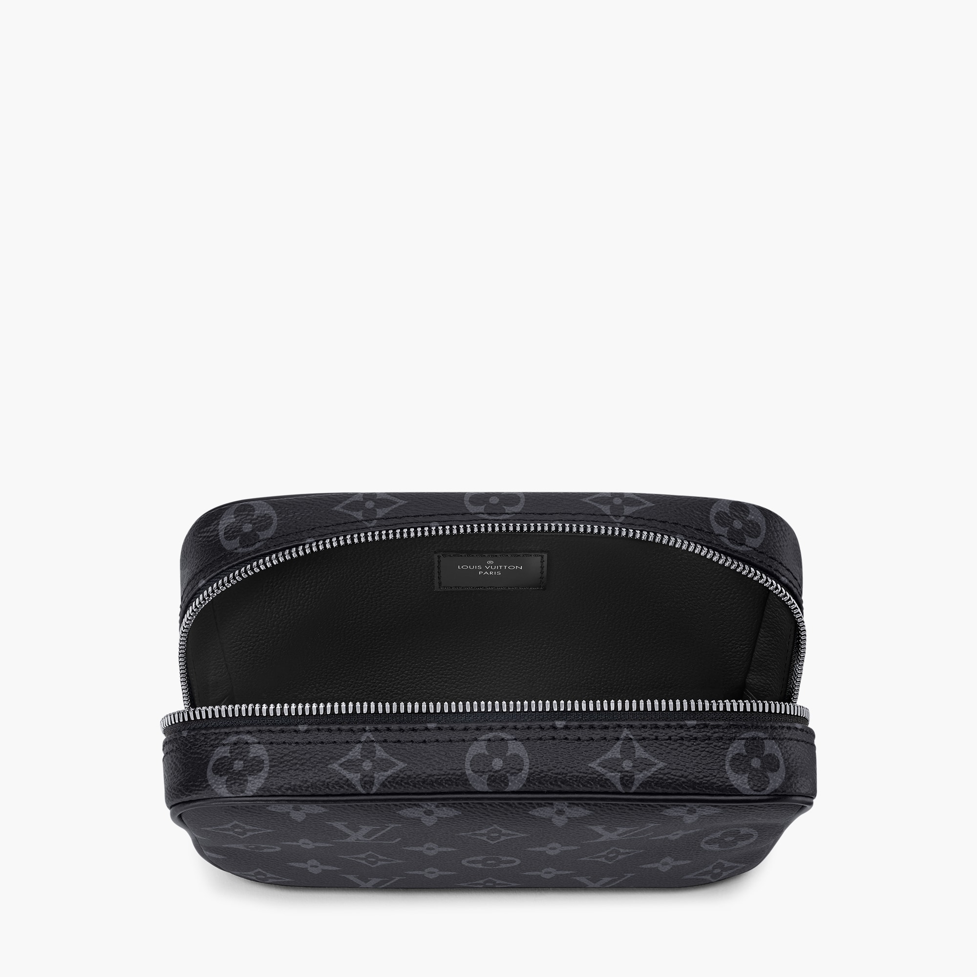 Toiletry Bag PM Monogram Eclipse Canvas Travel M46577 LOUIS