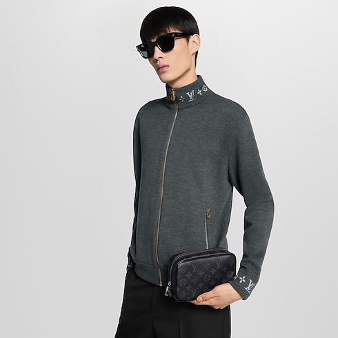 Toiletry Bag PM Monogram Eclipse Canvas in Men's Travel Travel Accessories and Organisers collections by Louis Vuitton (Product zoom)