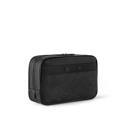 Toiletry Pouch GM Monogram Shadow Leather in Men's Travel Travel Accessories and Organisers collections by Louis Vuitton (Product zoom)