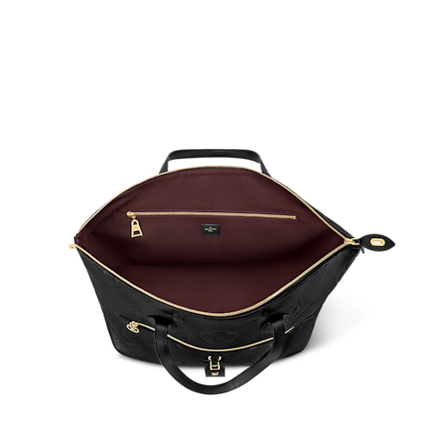 Travel Bag Monogram Empreinte Leather in Men's Travel Softsided Luggage and Duffle Bags collections by Louis Vuitton (Product zoom)