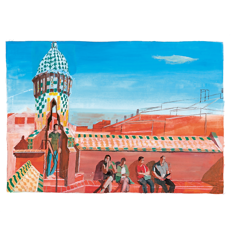 Travel Book Barcelona - Artist's Edition in Trunks, Travel and Home's Library Travel Book collections by Louis Vuitton (Product zoom)