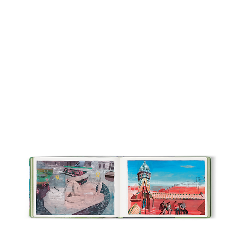 Travel Book Barcelona in Trunks, Travel and Home's Library Travel Book collections by Louis Vuitton (Product zoom)