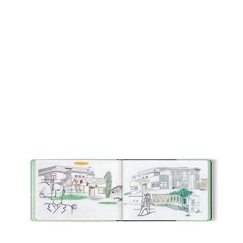 Travel Book Brussels in Trunks, Travel and Home's Library Travel Book collections by Louis Vuitton (Product zoom)