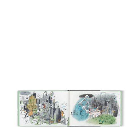 Travel Book Brussels in Trunks, Travel and Home's Library Travel Book collections by Louis Vuitton (Product zoom)