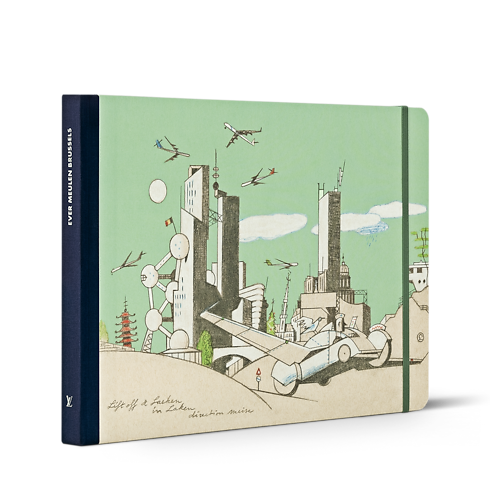 Travel Book Brussels in Trunks, Travel and Home's Library Travel Book collections by Louis Vuitton (Product zoom)