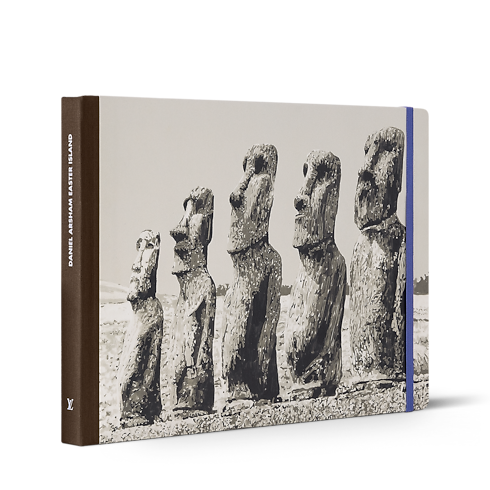 Travel Book Easter Island in Trunks, Travel and Home's Library Travel Book collections by Louis Vuitton (Product zoom)