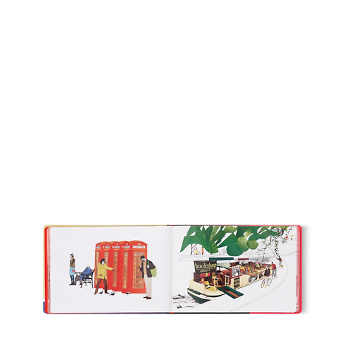 Travel Book London in Trunks, Travel and Home's Library Travel Book collections by Louis Vuitton (Product zoom)