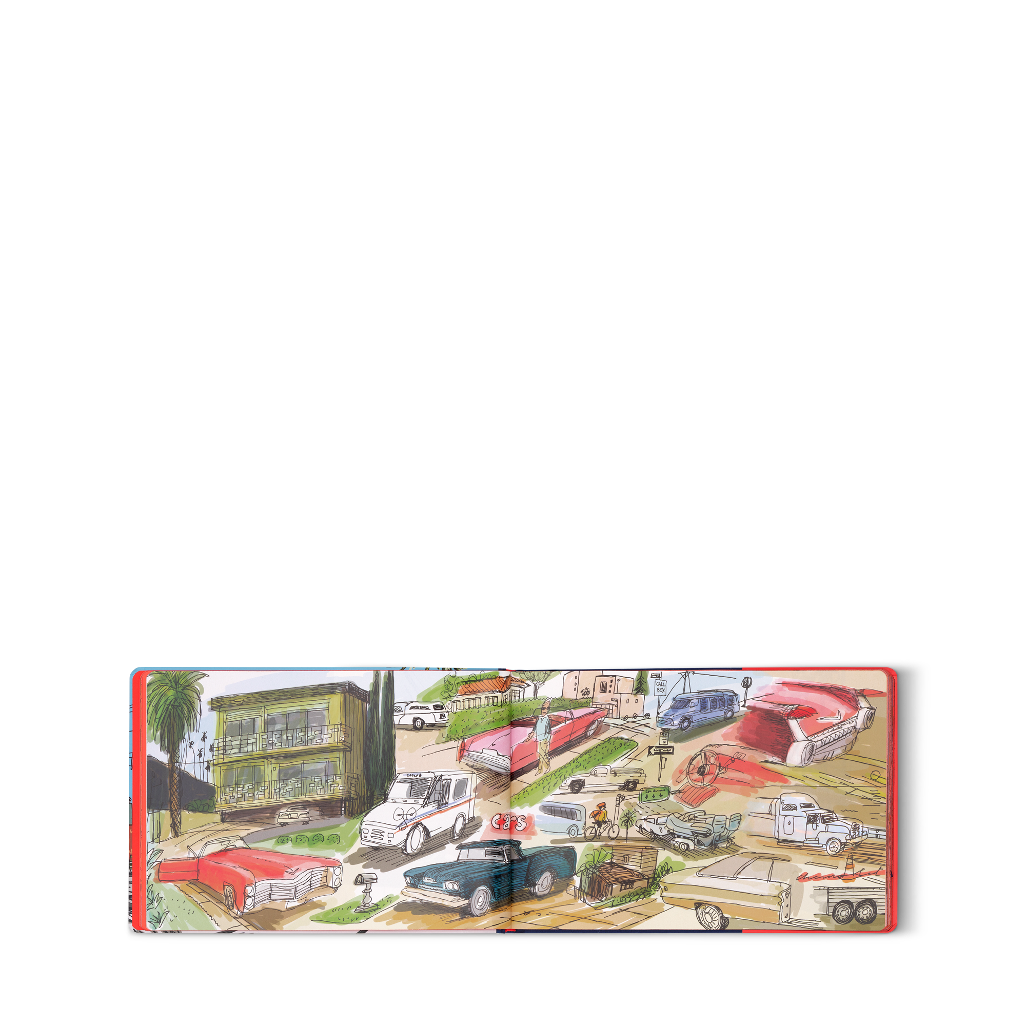 Travel Book Los Angeles  in Trunks, Travel and Home