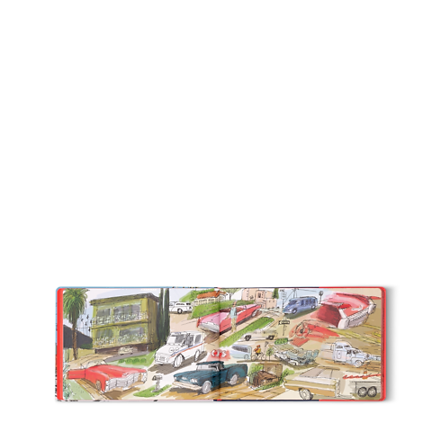 Travel Book Los Angeles in Trunks, Travel and Home's Library Travel Book collections by Louis Vuitton (Product zoom)