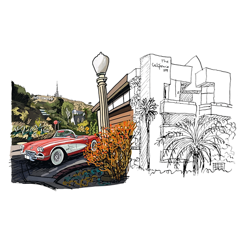 Travel Book Los Angeles in Trunks, Travel and Home's Library Travel Book collections by Louis Vuitton (Product zoom)