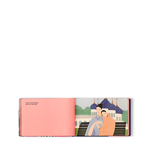 Travel Book Saint Petersburg in Trunks, Travel and Home's Library Travel Book collections by Louis Vuitton (Product zoom)