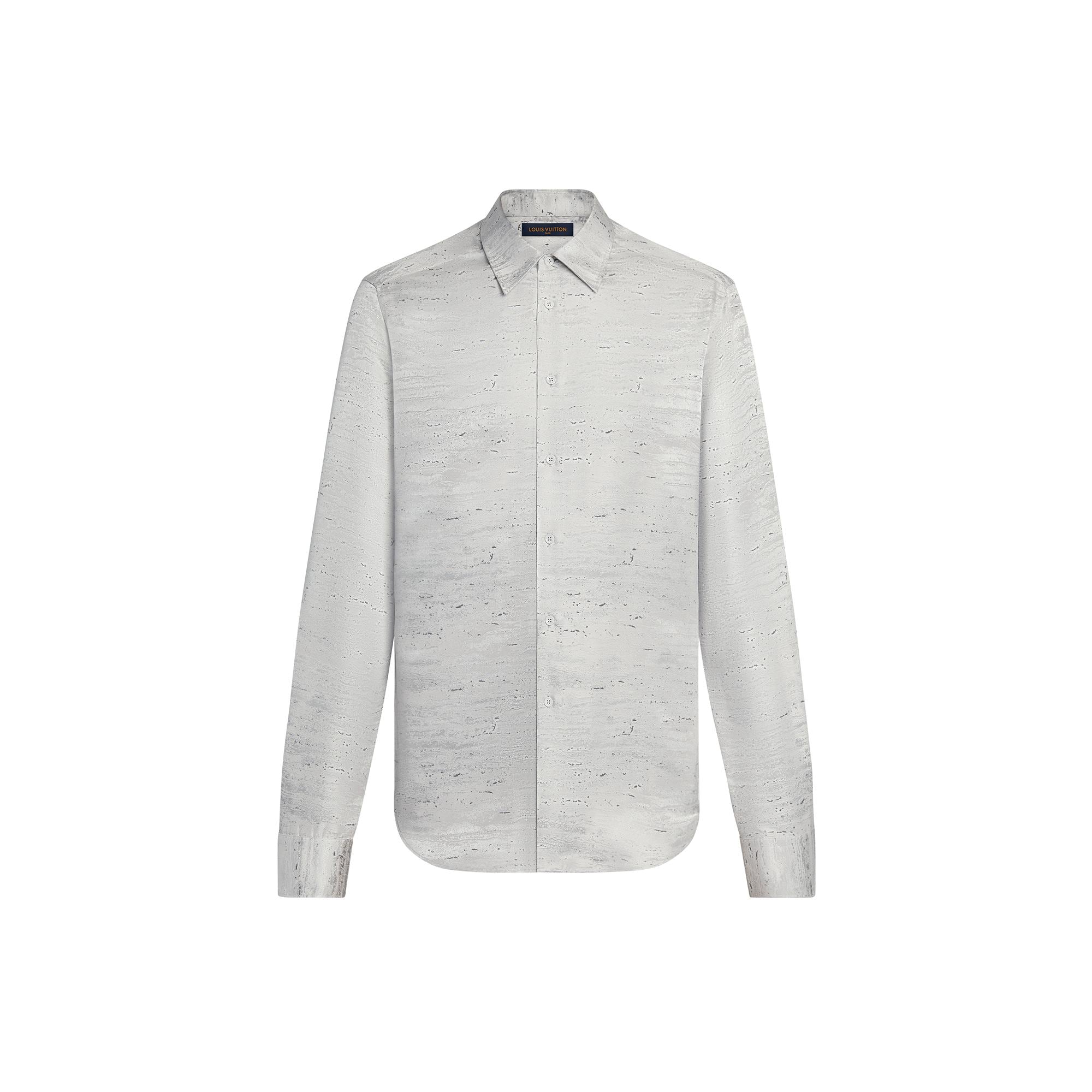 Travertine Silk Classic Shirt - Ready 