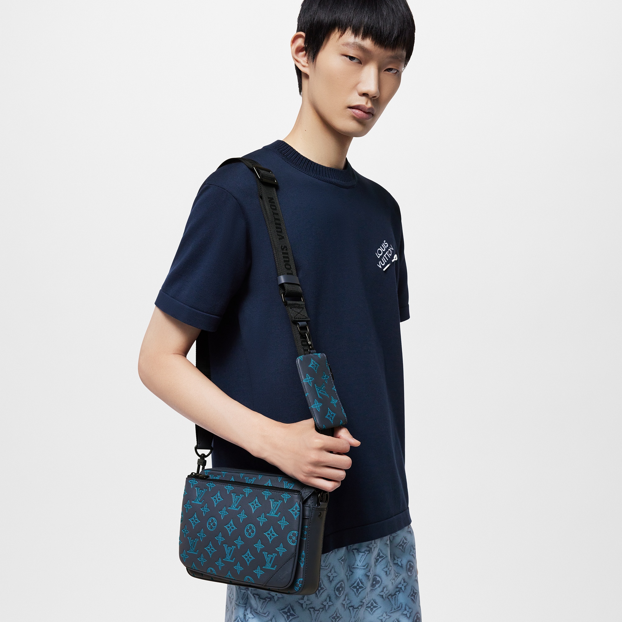 Trio Messenger Monogram Shadow Leather - Bags | LOUIS VUITTON