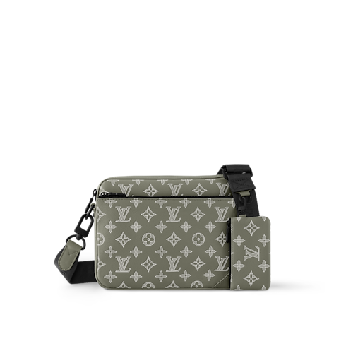 Trio Messenger Monogram Shadow Leather in Men's Bags All Bags collections by Louis Vuitton (Product zoom)