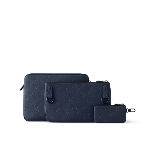 Trio Messenger Monogram Shadow Leather in Bags and Small Leather Goods's Women Bags New In collections by Louis Vuitton (Product zoom)