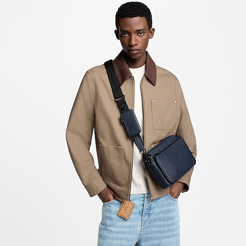 Trio Messenger Monogram Shadow Leather in Bags and Small Leather Goods's Women Bags New In collections by Louis Vuitton (Product zoom)