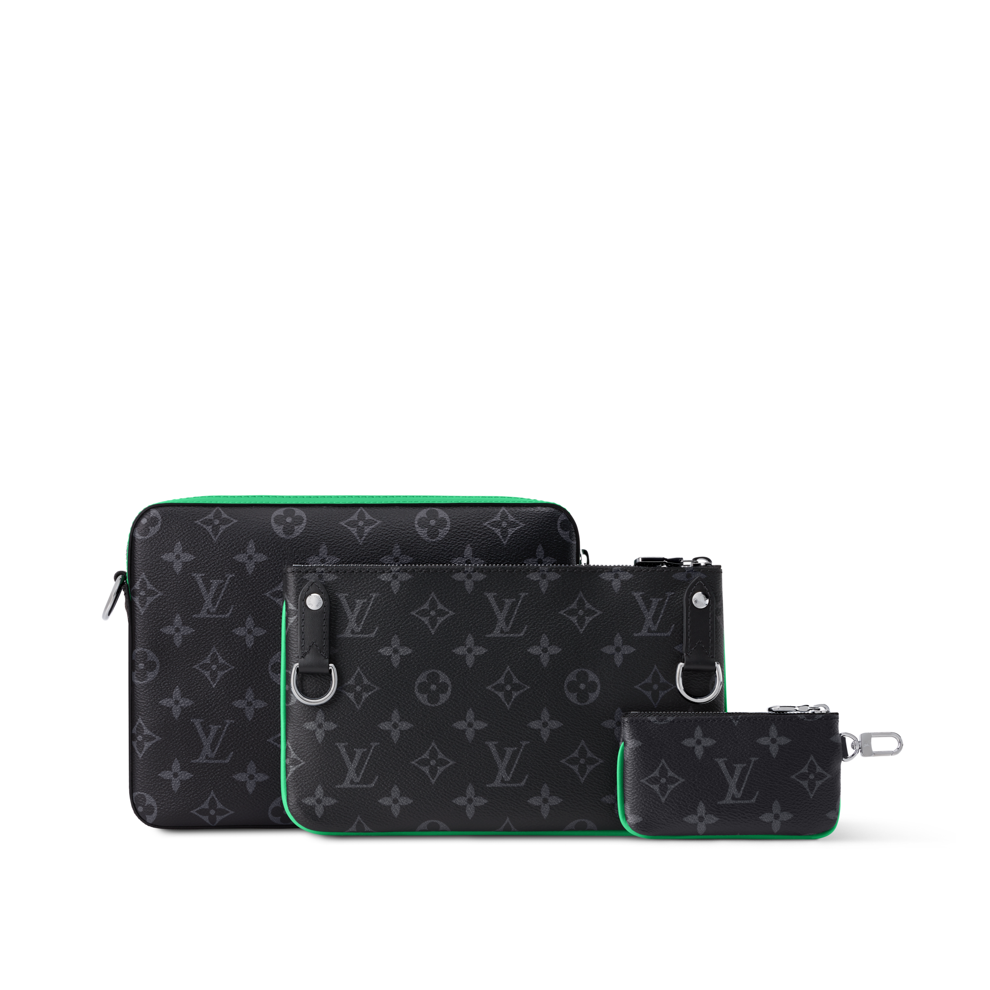 Trio Messenger Monogram Eclipse Canvas in Bags and Small Leather Goods