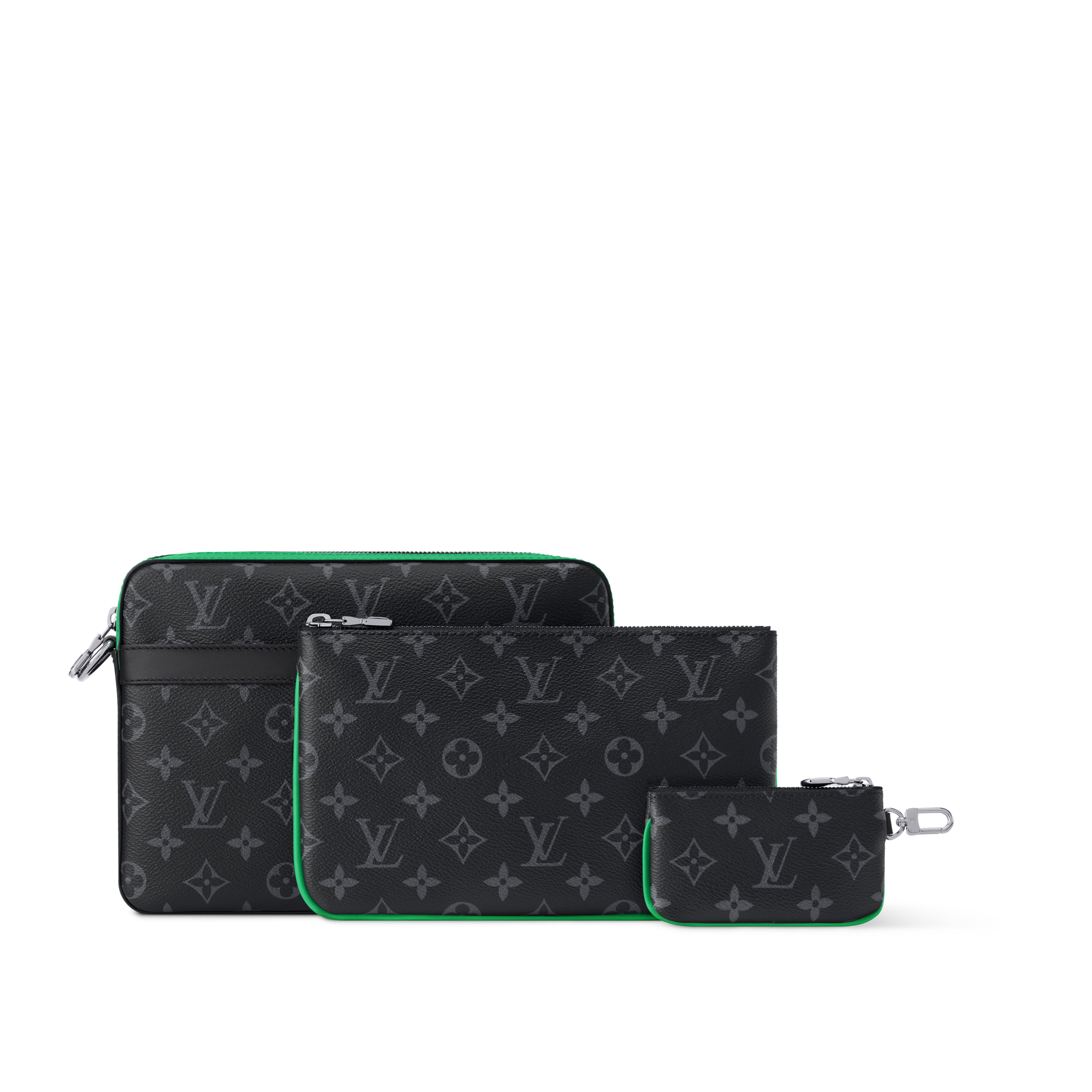Trio Messenger Monogram Eclipse Canvas in Bags and Small Leather Goods
