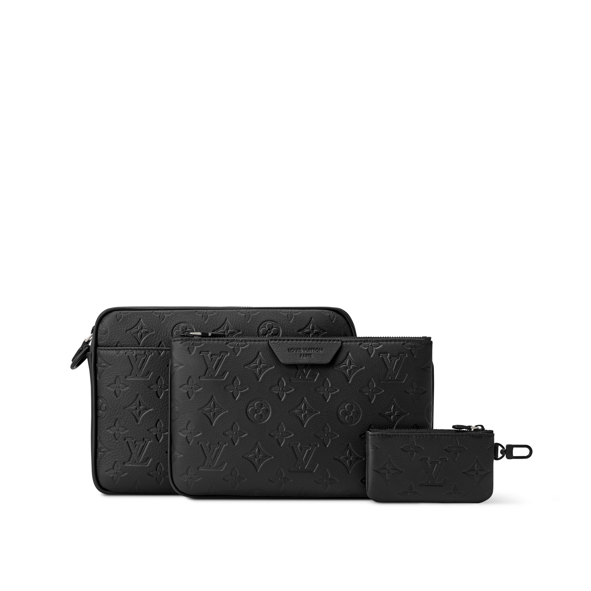 Trio Messenger Monogram Shadow in Bags and Small Leather Goods