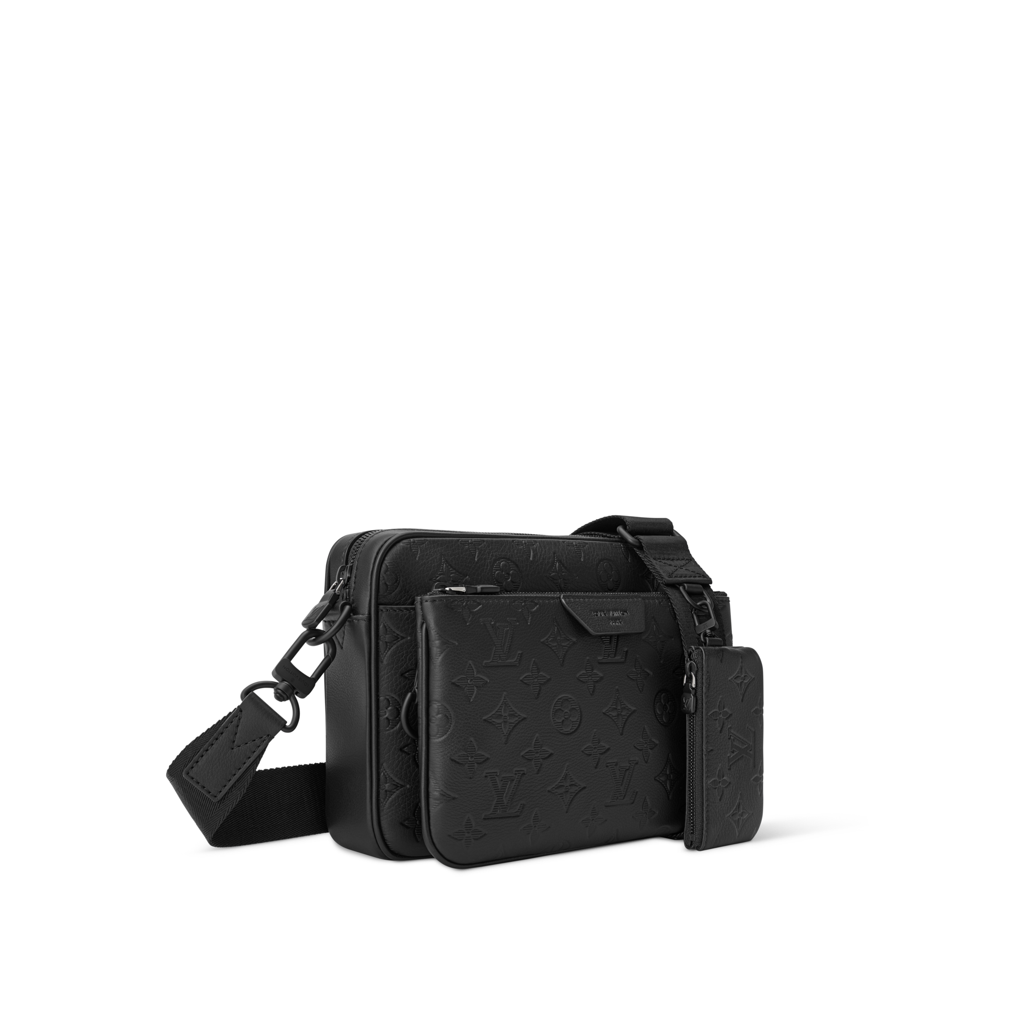 Trio Messenger Monogram Shadow in Bags and Small Leather Goods