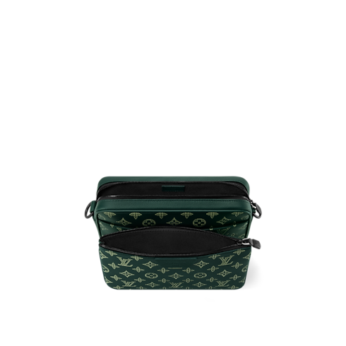 Trio Messenger Monogram Shadow Leather in Bags and Small Leather Goods's Men Bags Newness collections by Louis Vuitton (Product zoom)