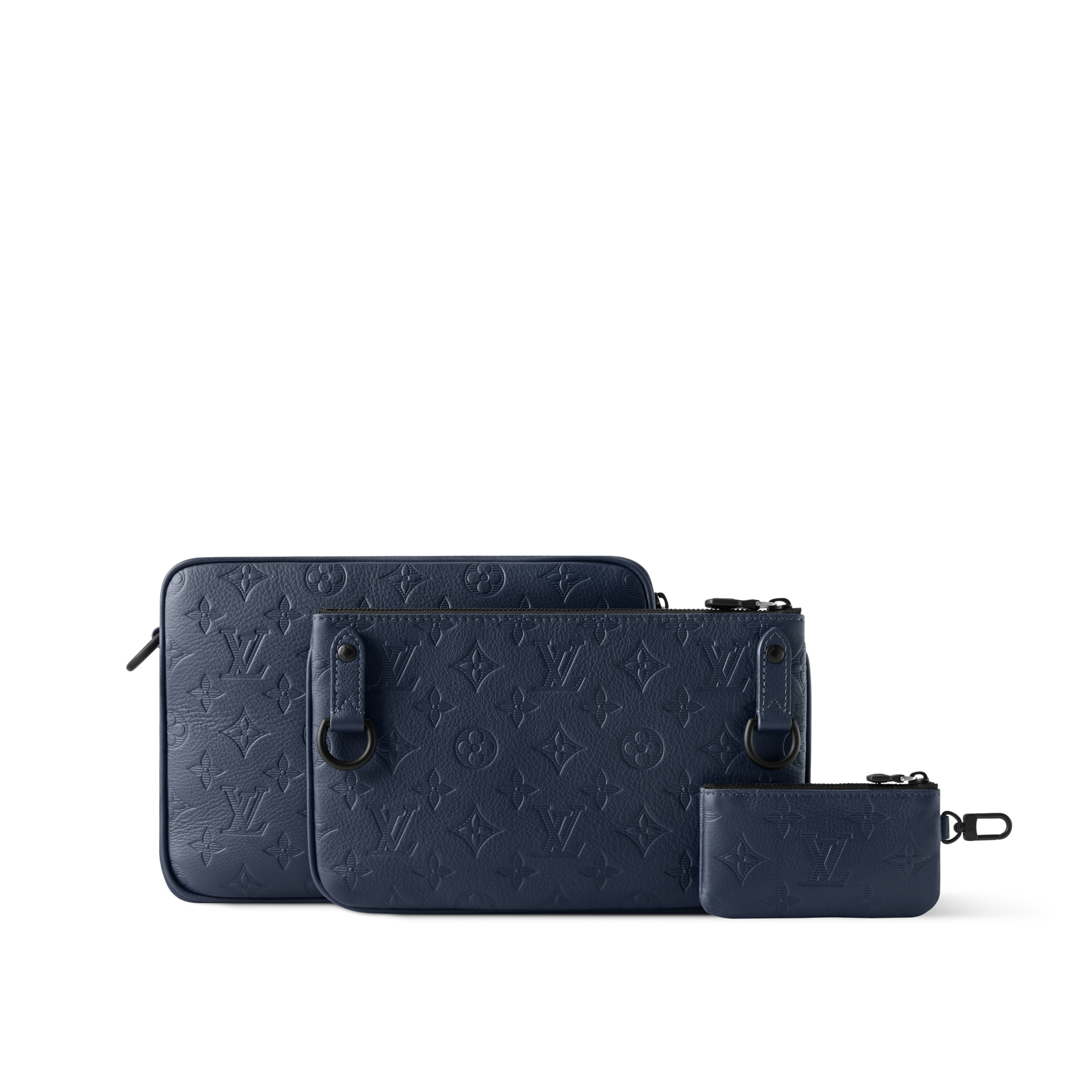 Trio Messenger Monogram Shadow in Bags and Small Leather Goods