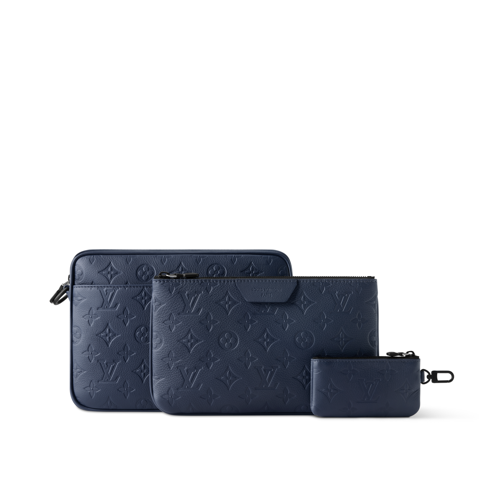 Trio Messenger Monogram Shadow in Bags and Small Leather Goods