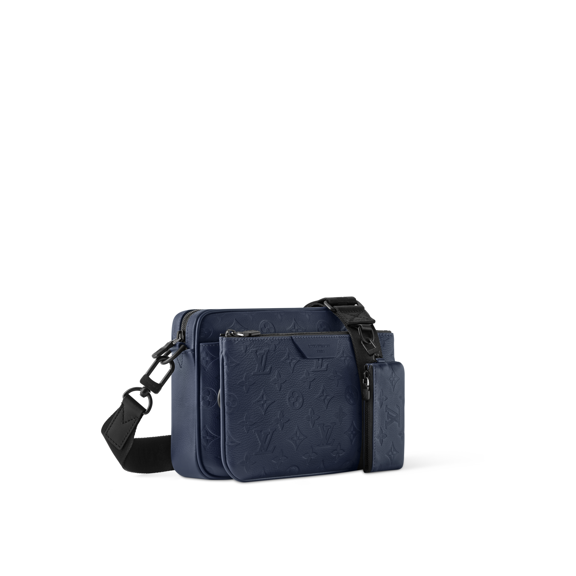 Trio Messenger Monogram Shadow in Bags and Small Leather Goods