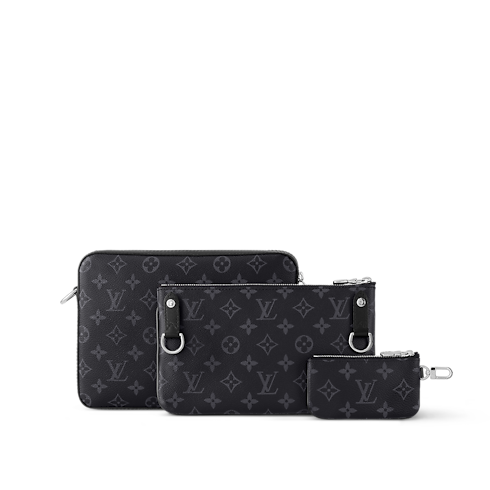 Trio Messenger Monogram Eclipse in Men's Bags All Bags collections by Louis Vuitton (Product zoom)