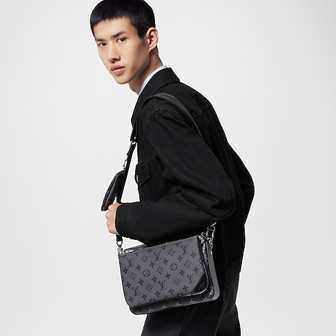 Trio Messenger Monogram Eclipse in Men's Bags All Bags collections by Louis Vuitton (Product zoom)