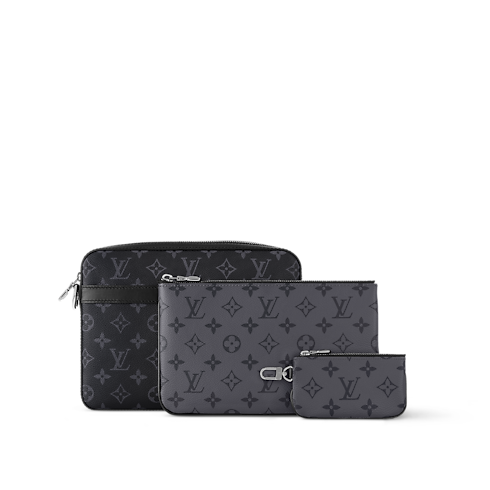 Trio Messenger Monogram Eclipse in Men's Bags All Bags collections by Louis Vuitton (Product zoom)