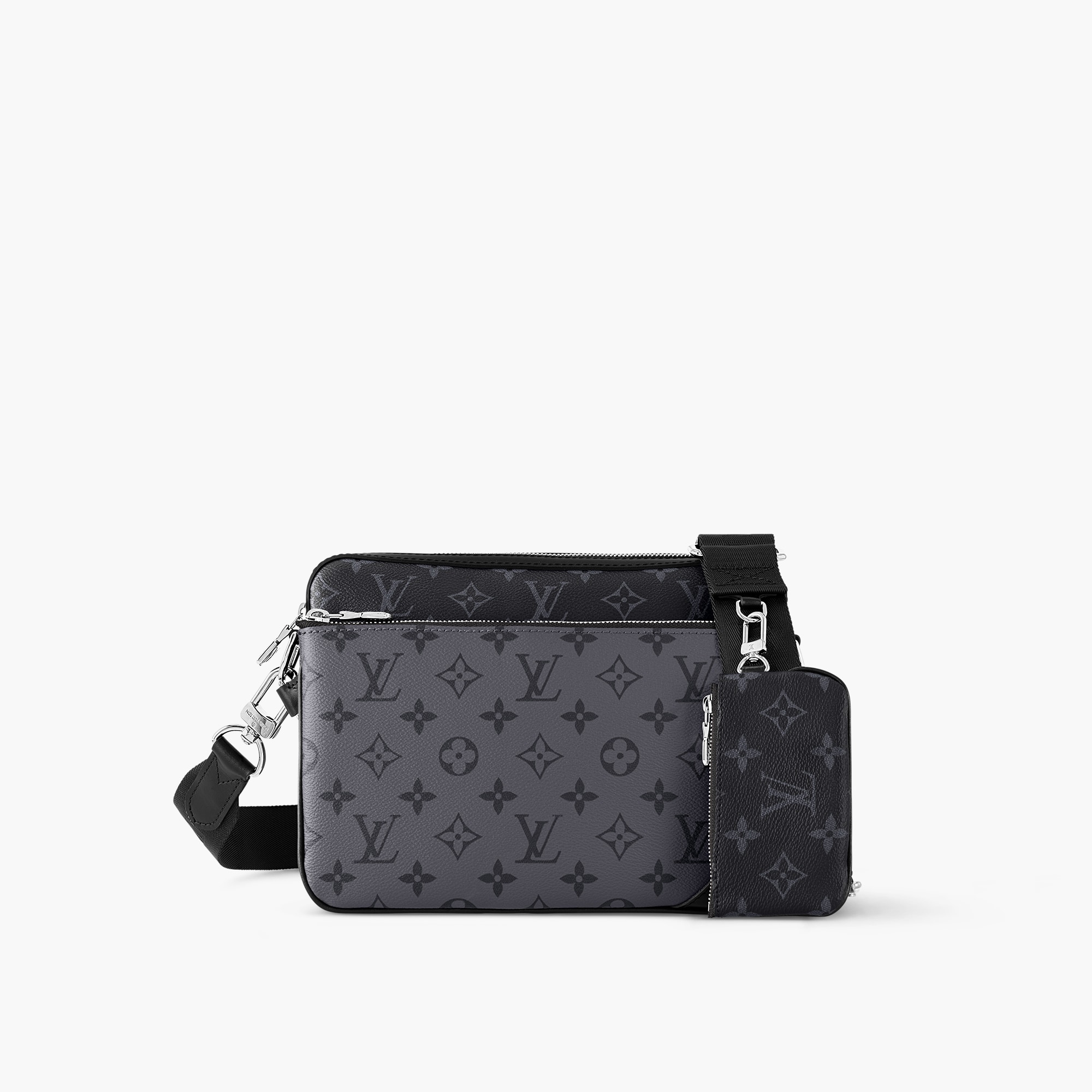 Trio Messenger Monogram Eclipse Bags M69443 LOUIS VUITTON