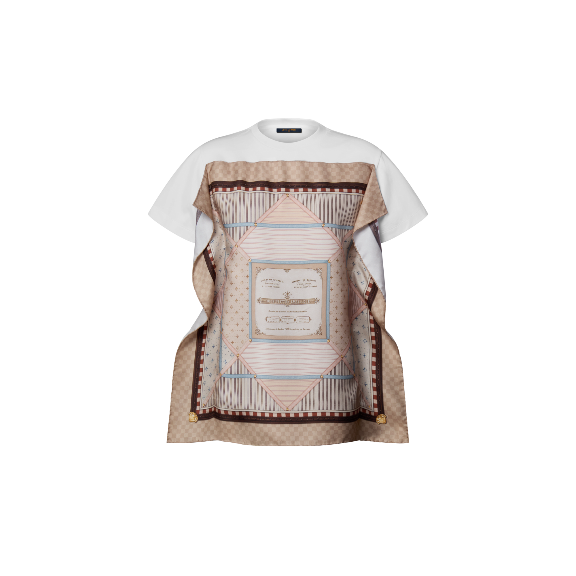 Louis Vuitton カラーブロック Tシャツ シグネチャーブロックTシャツ 