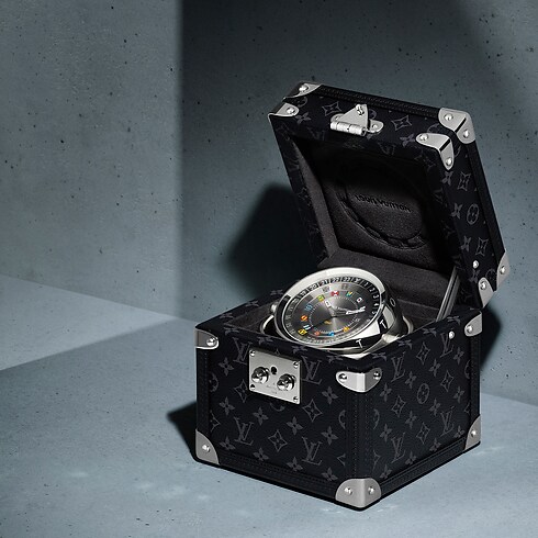 Trunk Table Clock in Watches's All Watches } collections by Louis Vuitton (Product zoom)