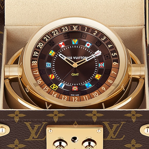 Trunk Table Clock in Watches's All Watches } collections by Louis Vuitton (Product zoom)