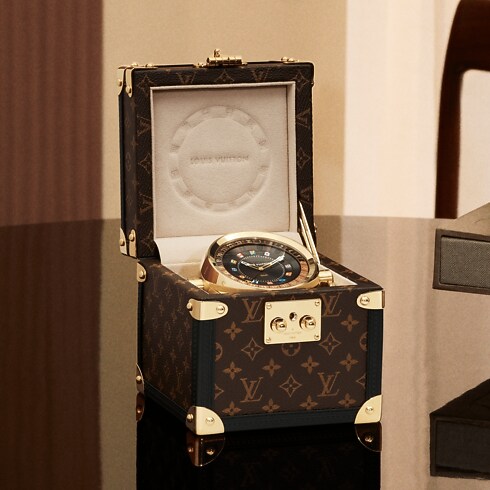 Trunk Table Clock in Watches's All Watches } collections by Louis Vuitton (Product zoom)