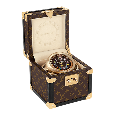 Trunk Table Clock in Watches's All Watches } collections by Louis Vuitton (Product zoom)