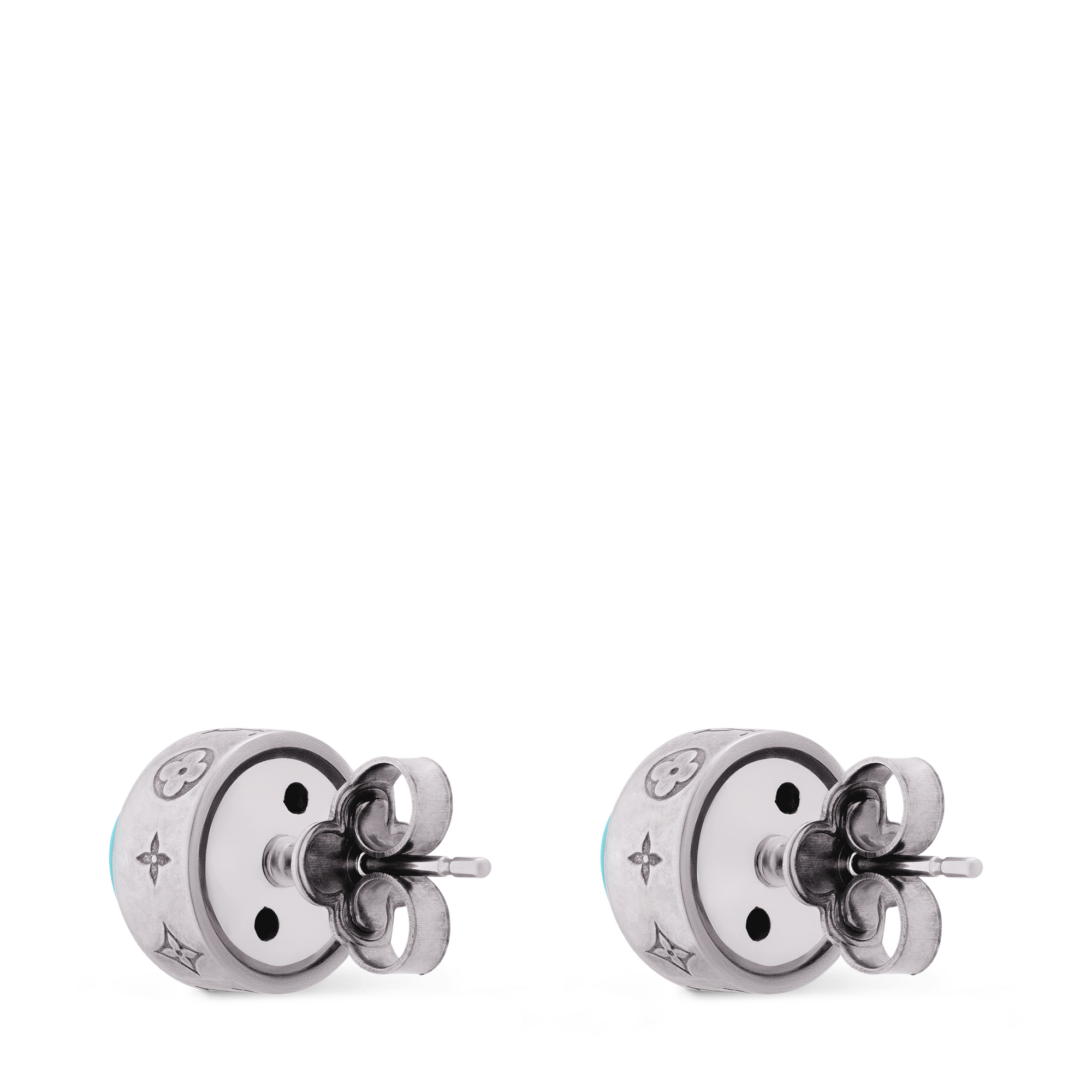 Turquoise Rodeo Earrings S00 in Men
