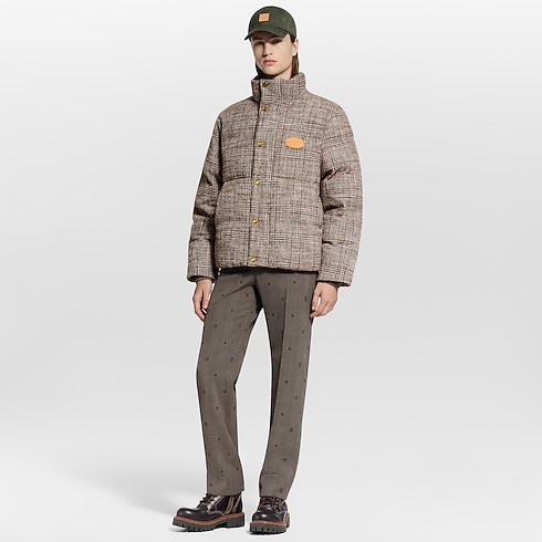 Tweed Down Blouson in Men's Ready-to-Wear Outerwear and Coats collections by Louis Vuitton (Product zoom)