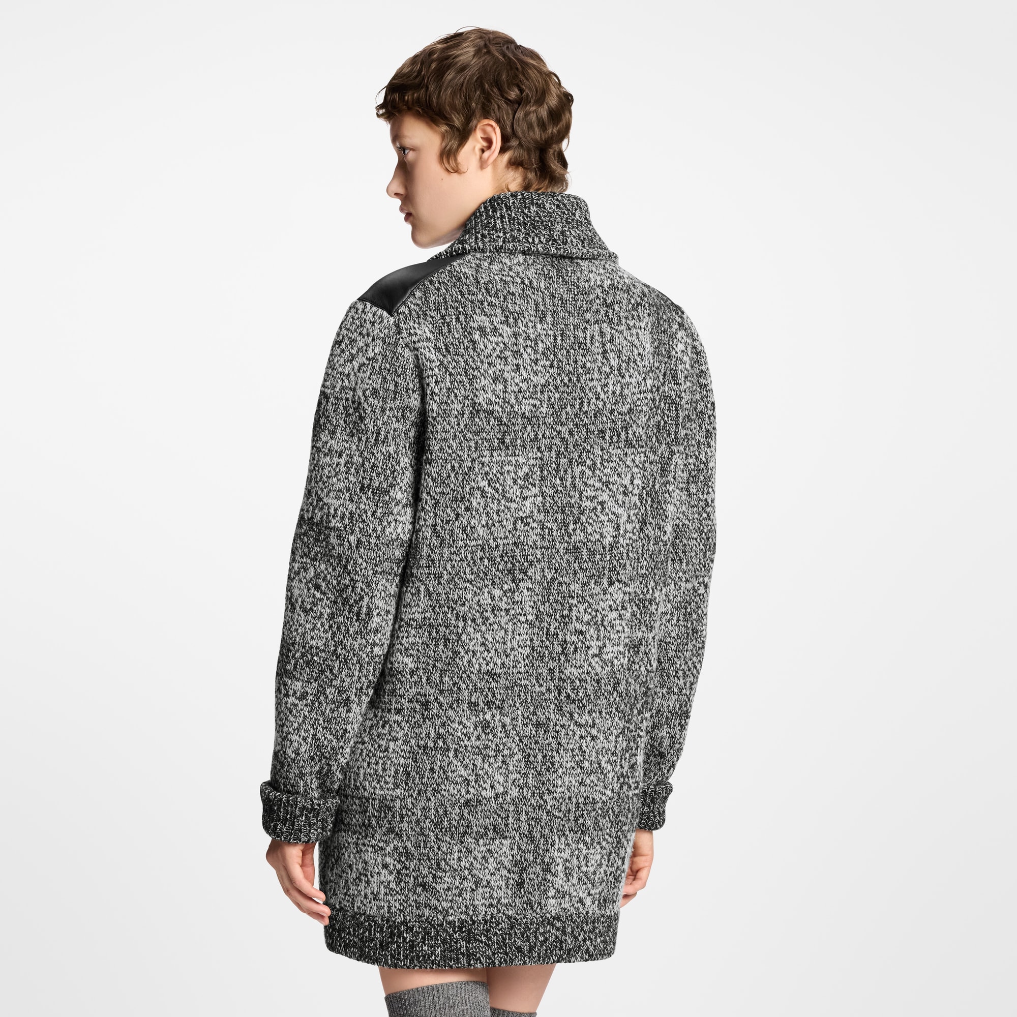Tweed Knit Cardigan  in Women