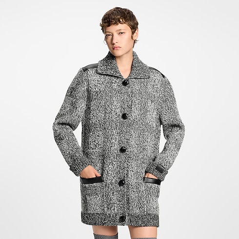 Tweed Knit Cardigan in Women's Ready-to-Wear Knitwear collections by Louis Vuitton (Product zoom)