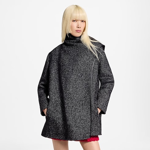 Tweed Scarf Coat in Women's Ready-to-Wear Coats and Jackets collections by Louis Vuitton (Product zoom)